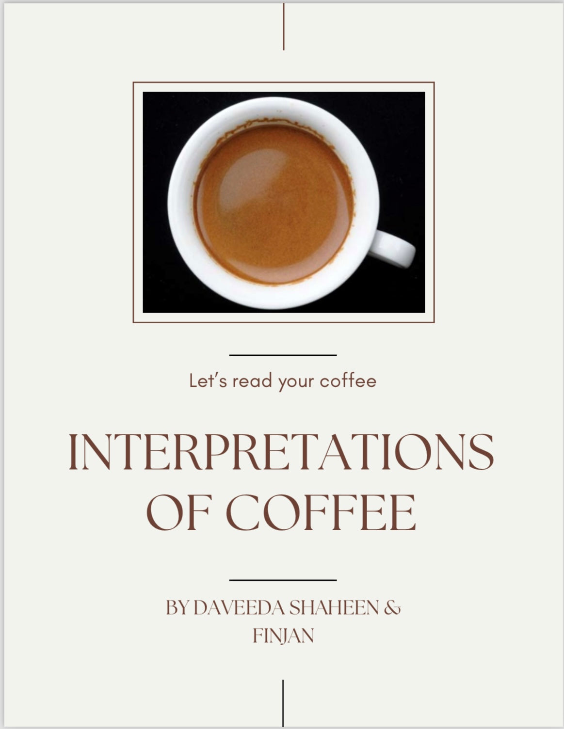 Coffee Reading Glossary