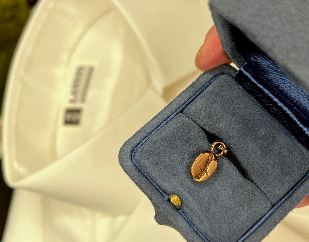 Custom Coffee Bean Pendant