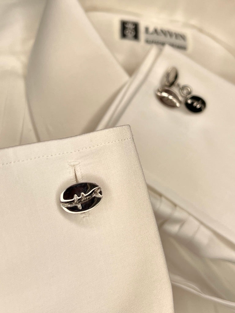 Custom Coffee Bean Cuff Links